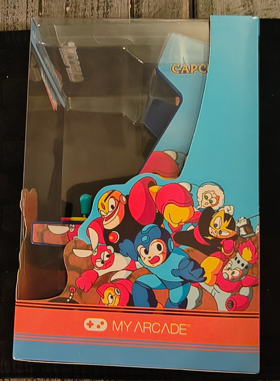 My Arcade Mega Man Micro Player Pro: 6 Video Games 6.75″ Mini Arcade Machine New