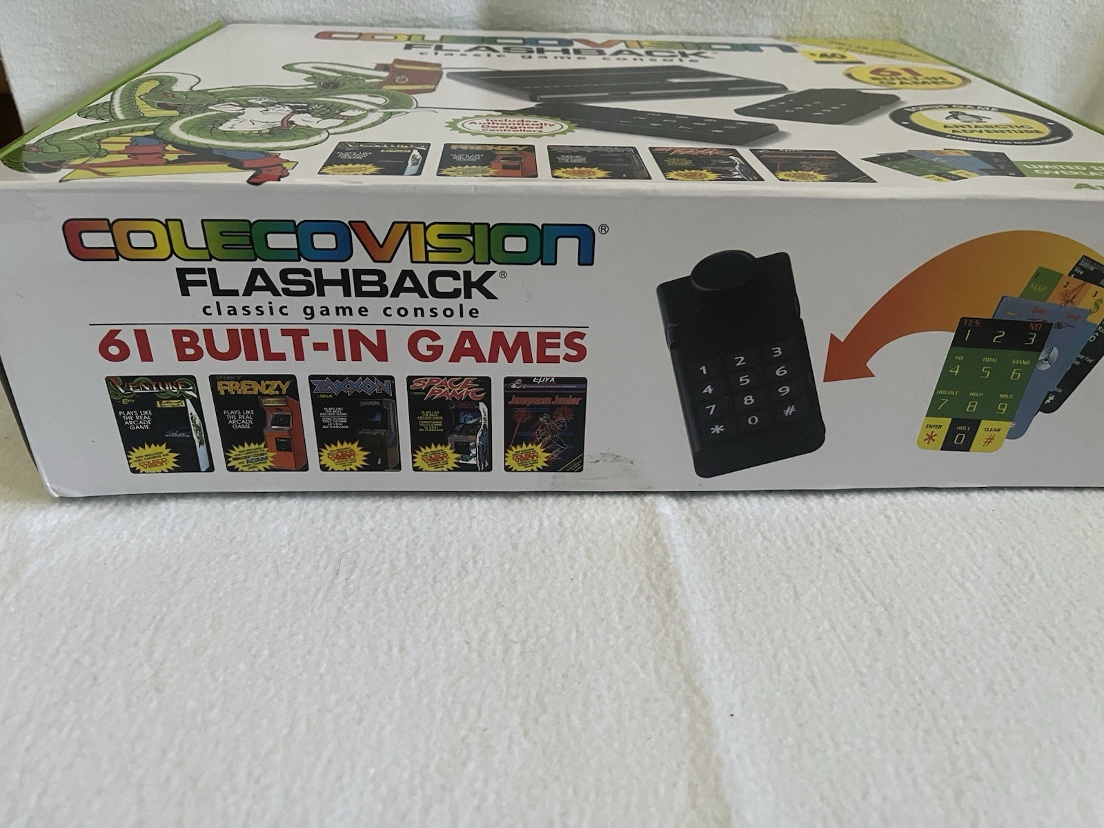 ColecoVision Flashback Classic Game Console w/ 61 Built In Games Good Condition