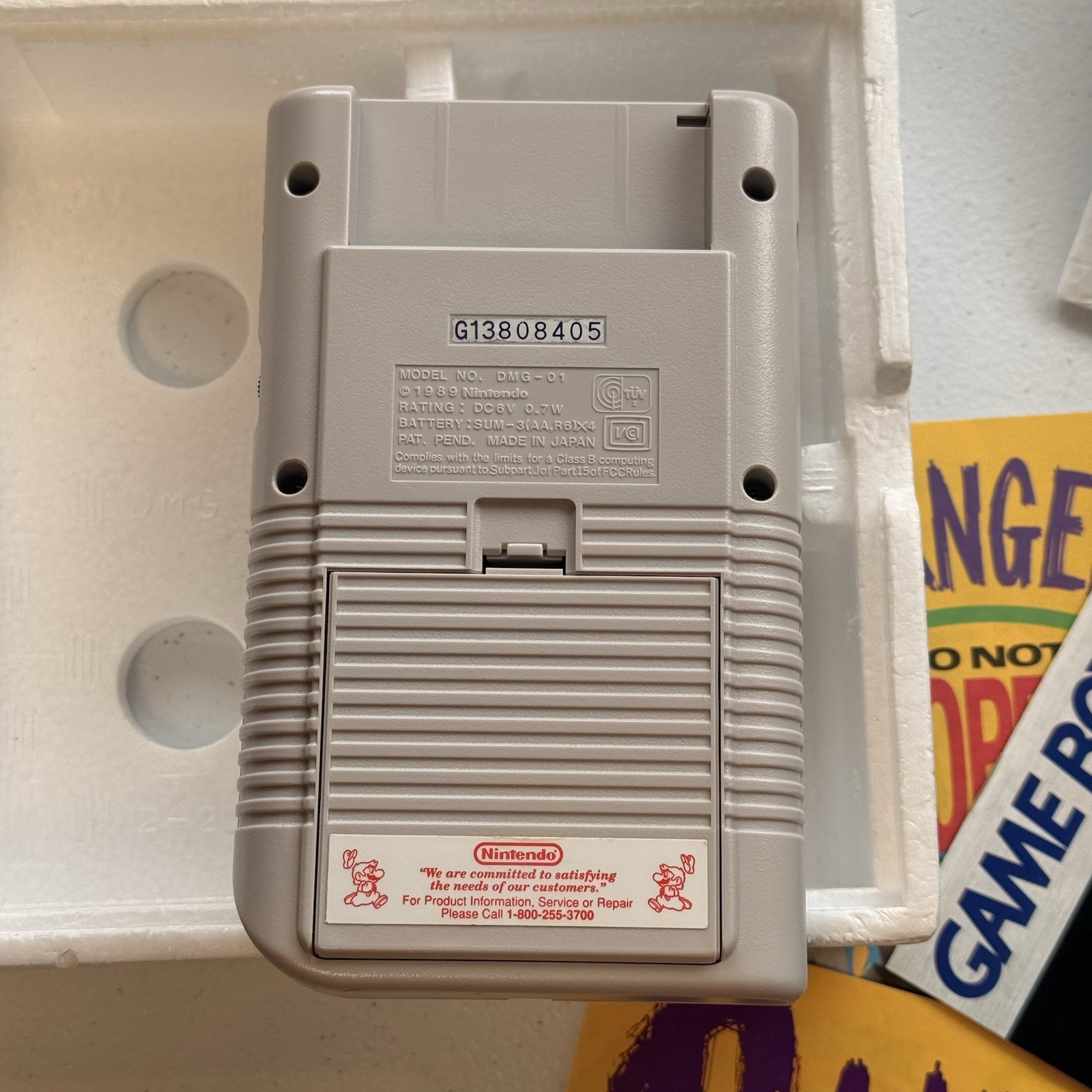 Nintendo Game Boy Gameboy System Console 1989 SUPER CLEAN