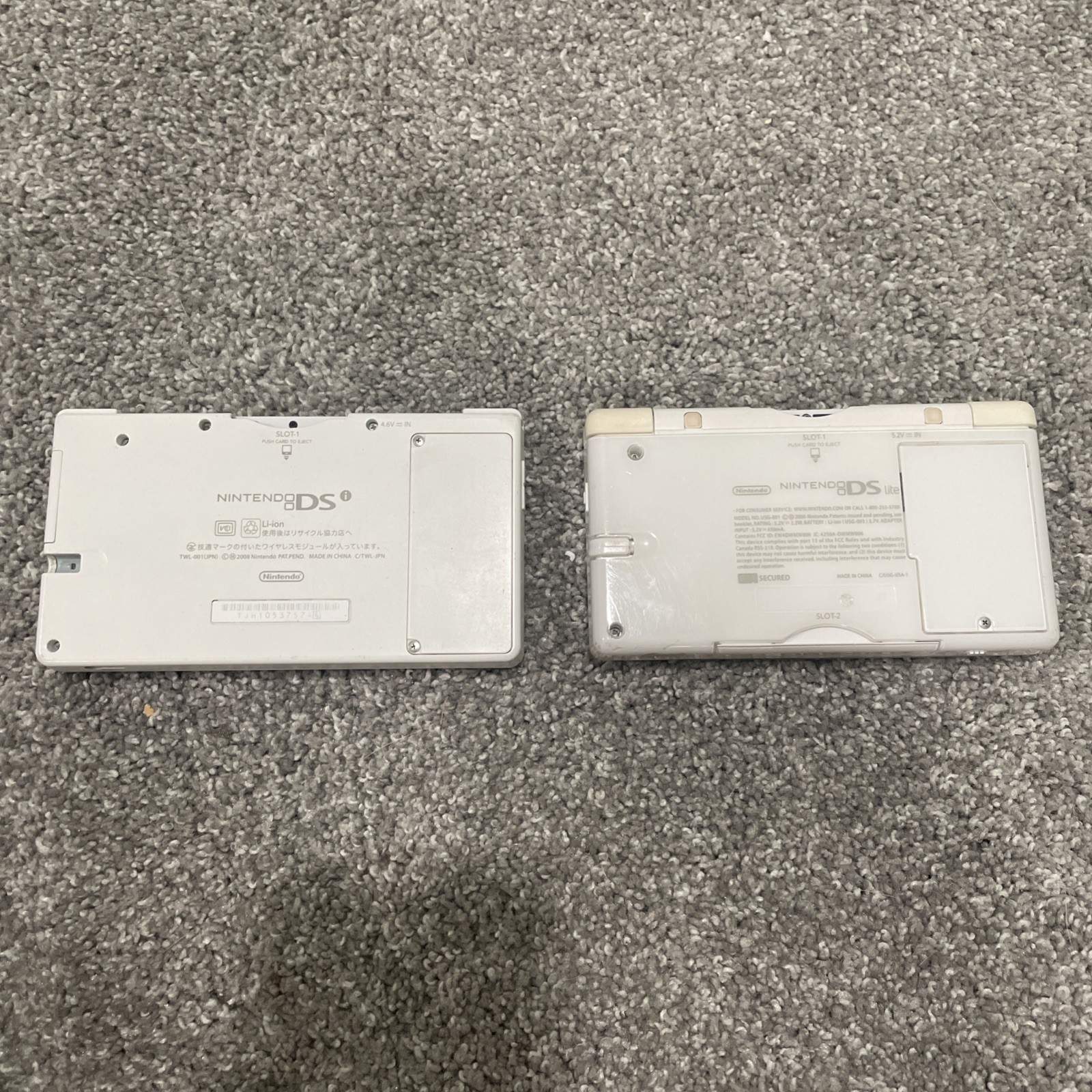 Nintendo DS Lite And Dsi Console Lot