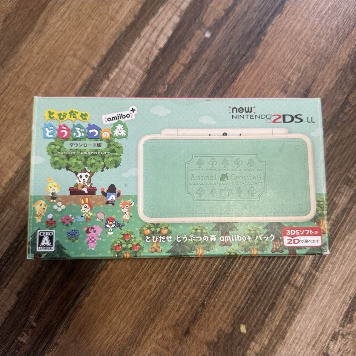 Nintendo New 2DS LL XL Animal Crossing Edition region unlocked