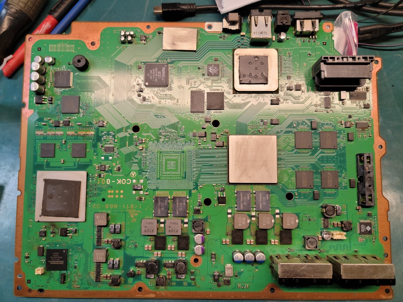 PS3 CECHA01 CECH A01 60GB Frankenstein Service RSX GPU Fix 40nm 65nm YLOD GLOD