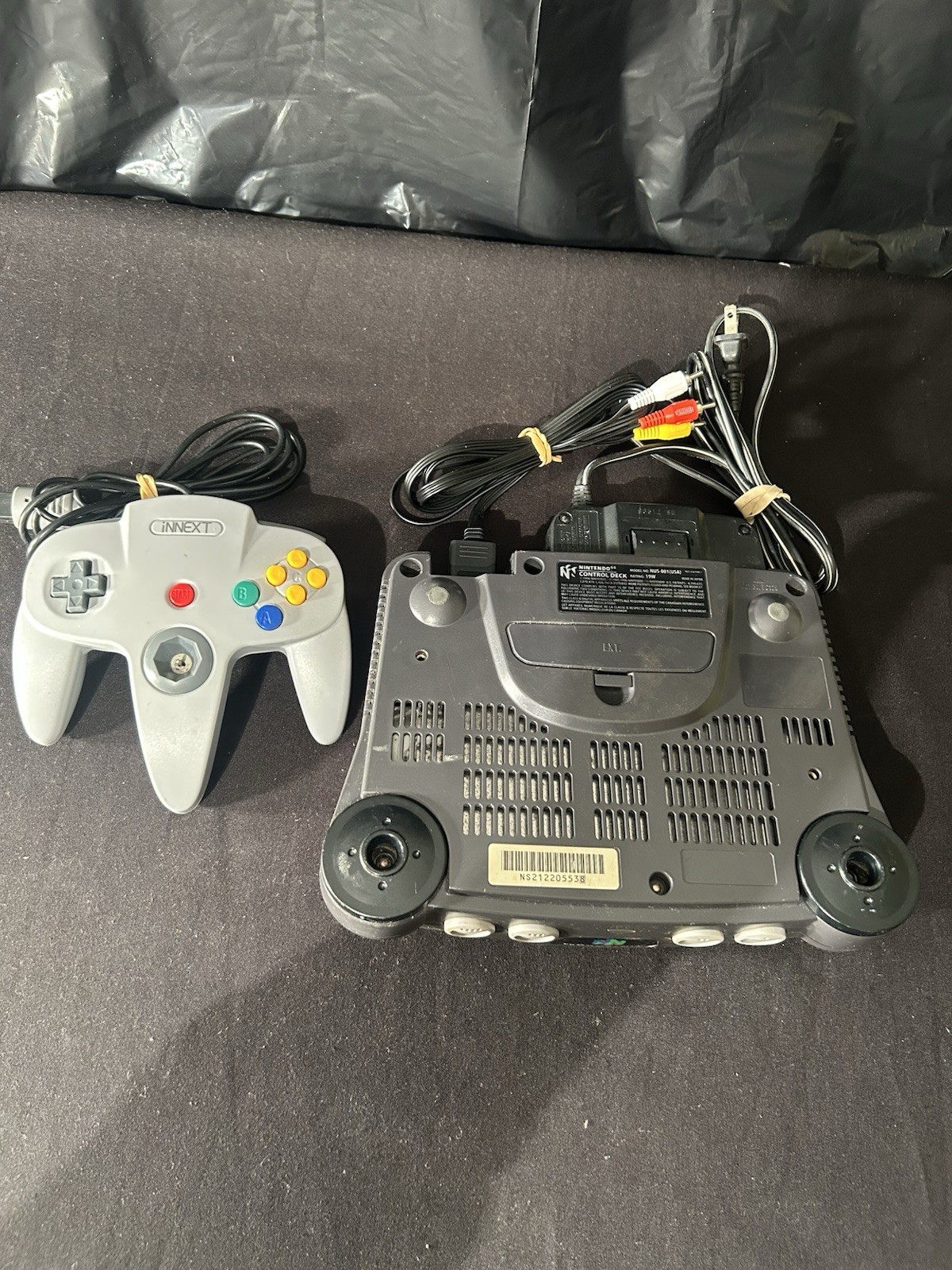 1996-2002 Nintendo 64 Video Game Console.Tested