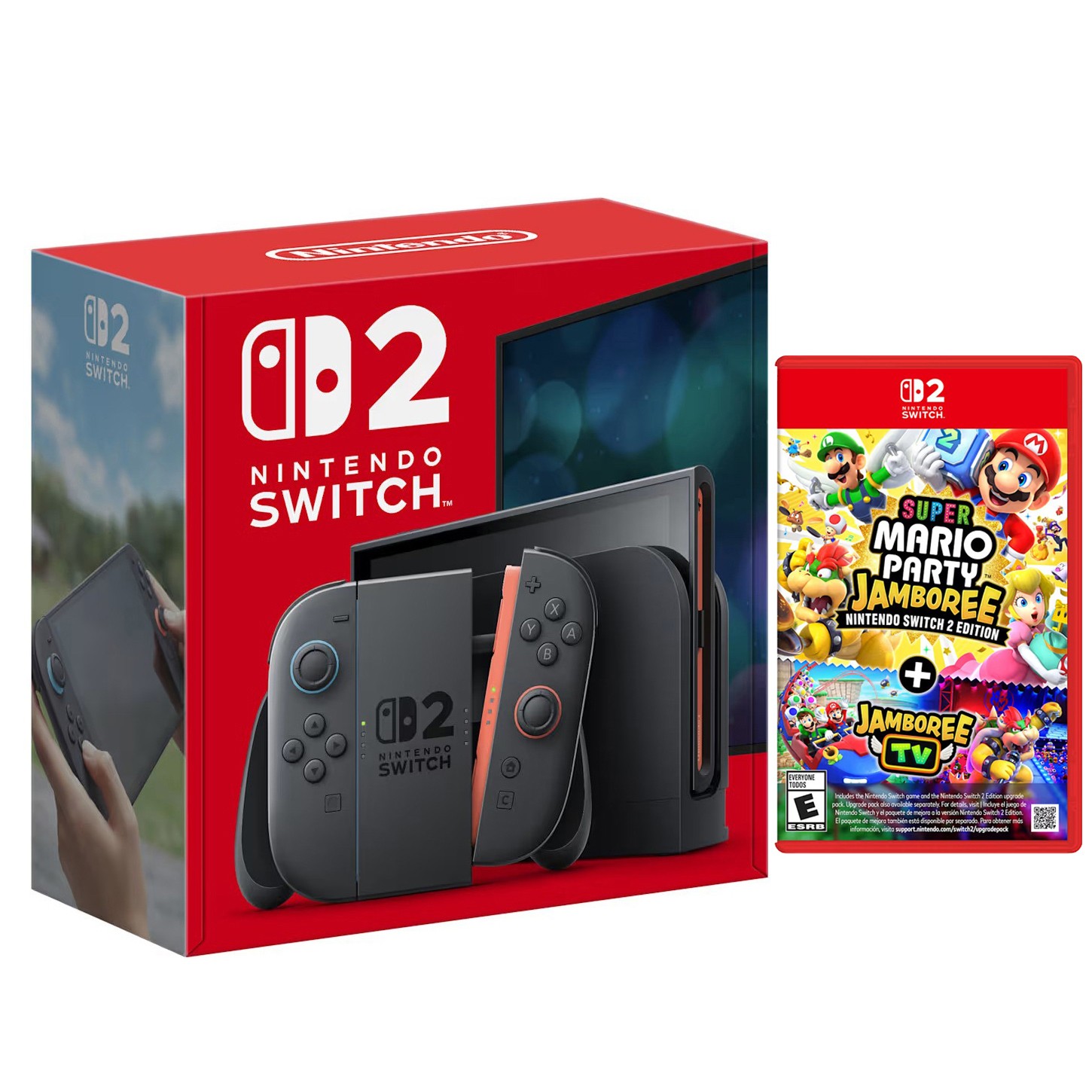 Nintendo Switch 2 Console with Super Mario Party Jamboree Bundle