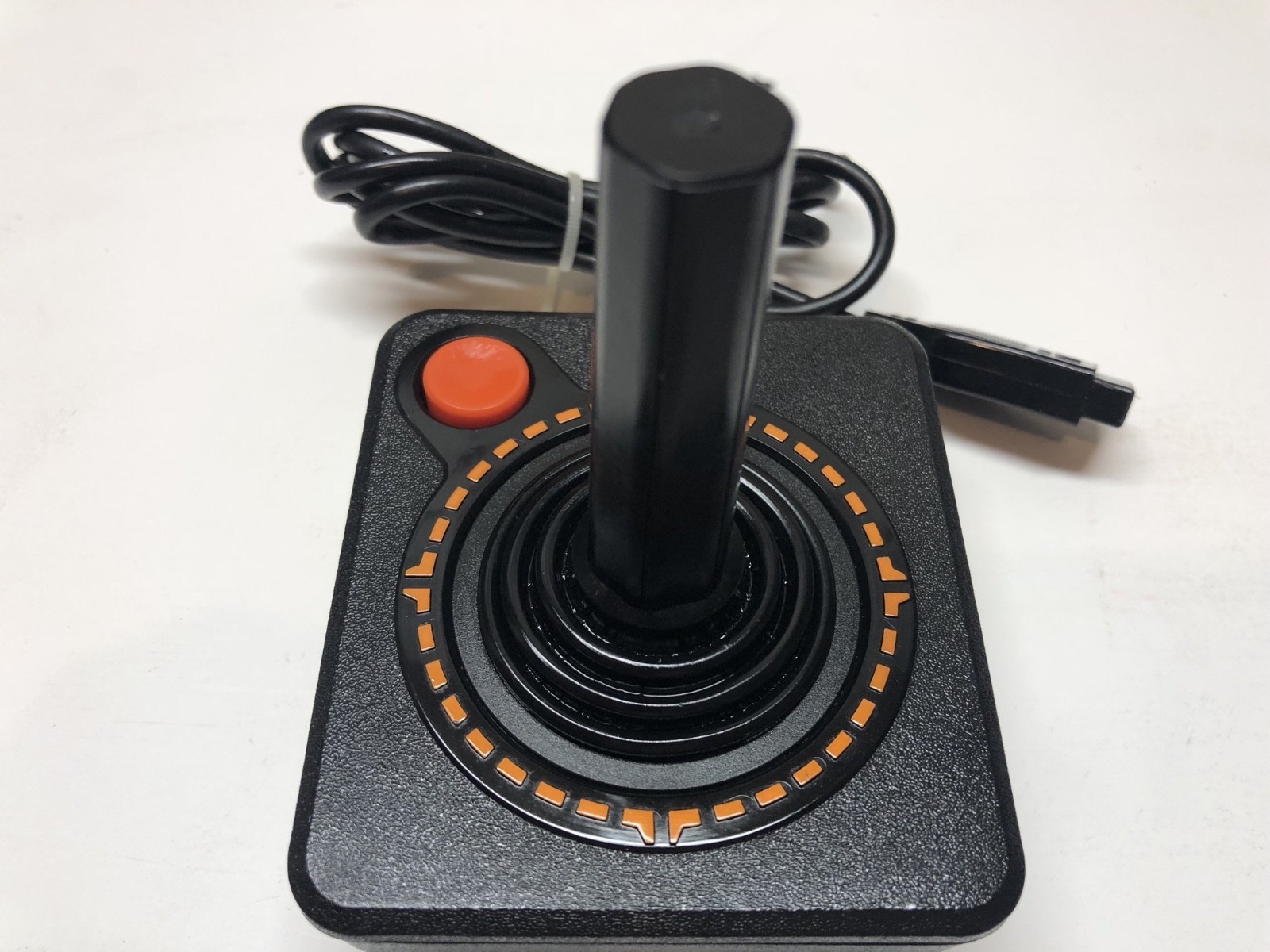 Atari 2600 CX-2600 VCS Home Console Black RF NTSC w/ Joystick Power Supply