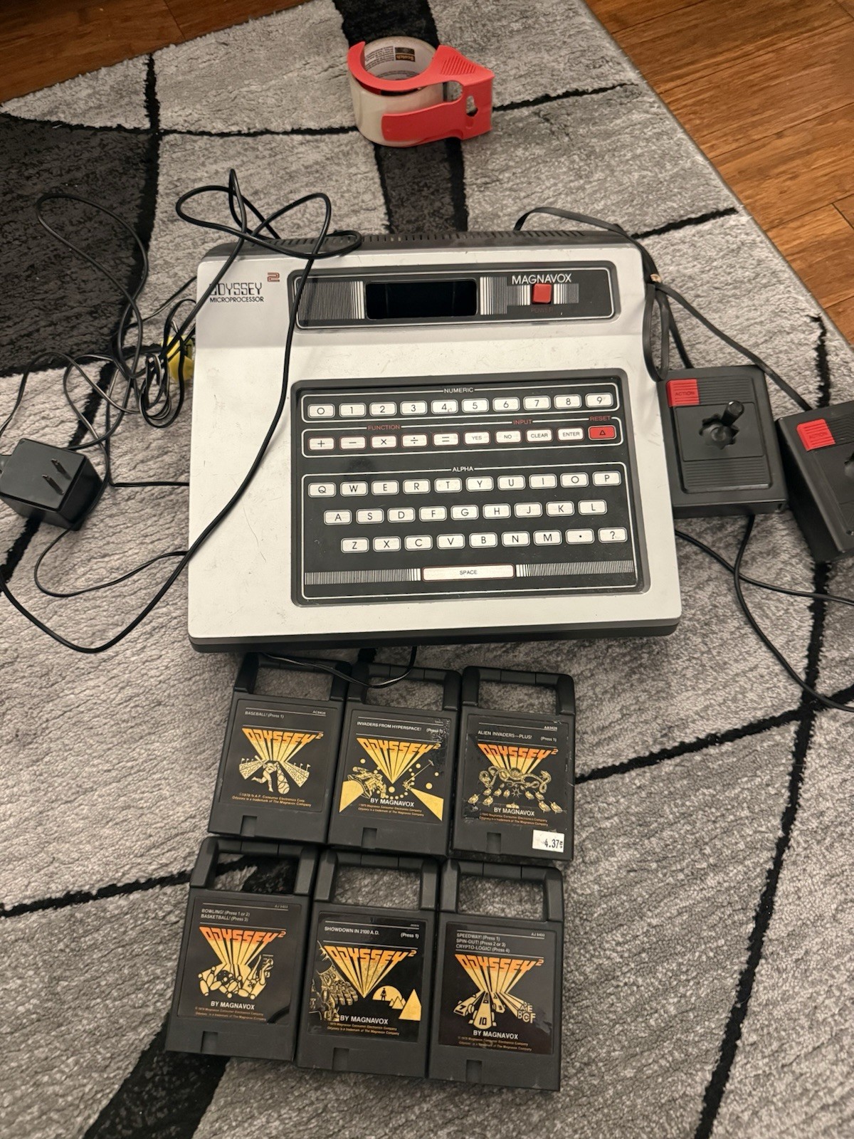 Magnavox Odyssey 2 Console w/ 6 Games – Tested & Working