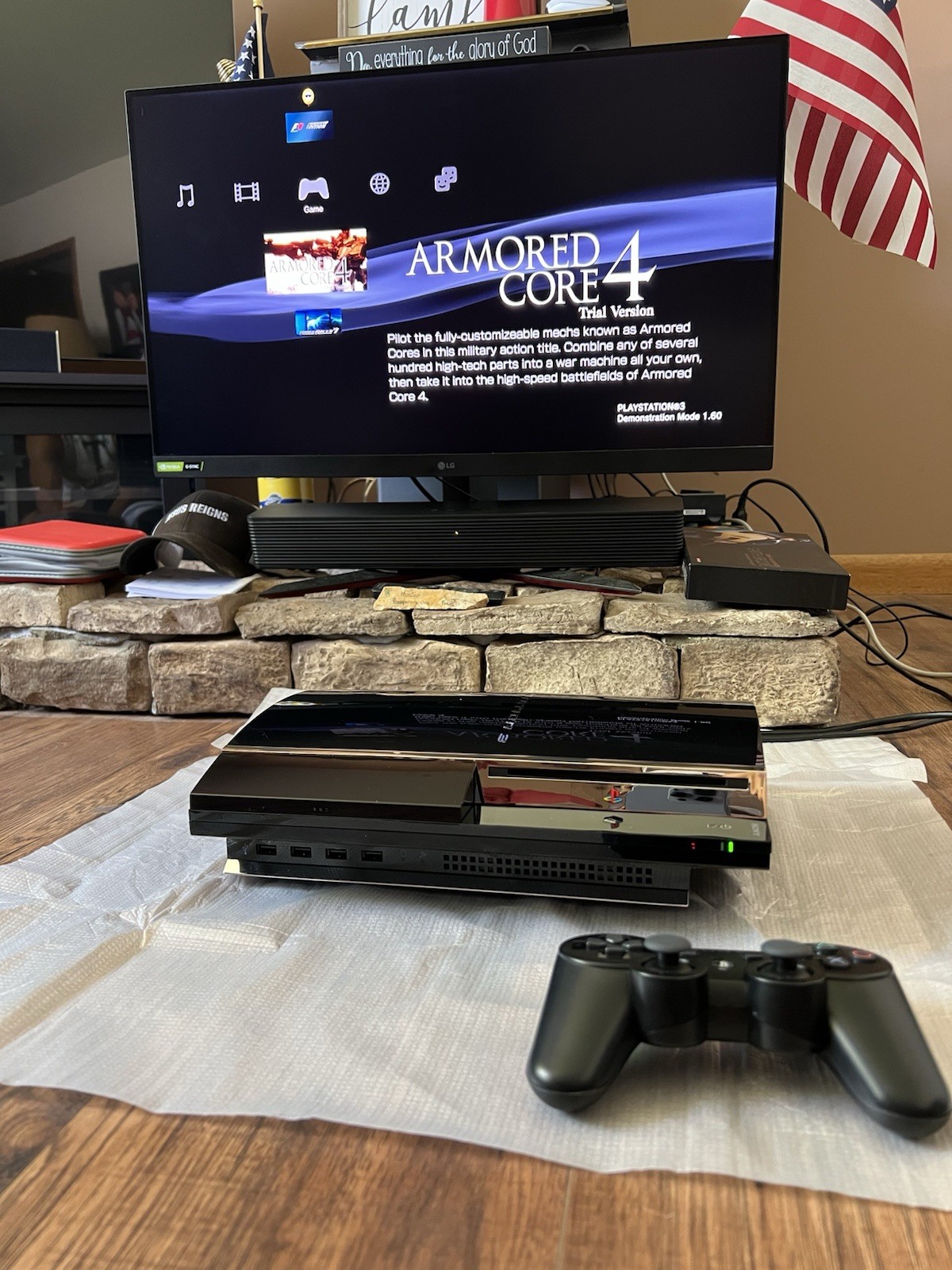 Sony PlayStation 3 PS3 Backwards Compatible Console Retail Display CECHA01 MINT