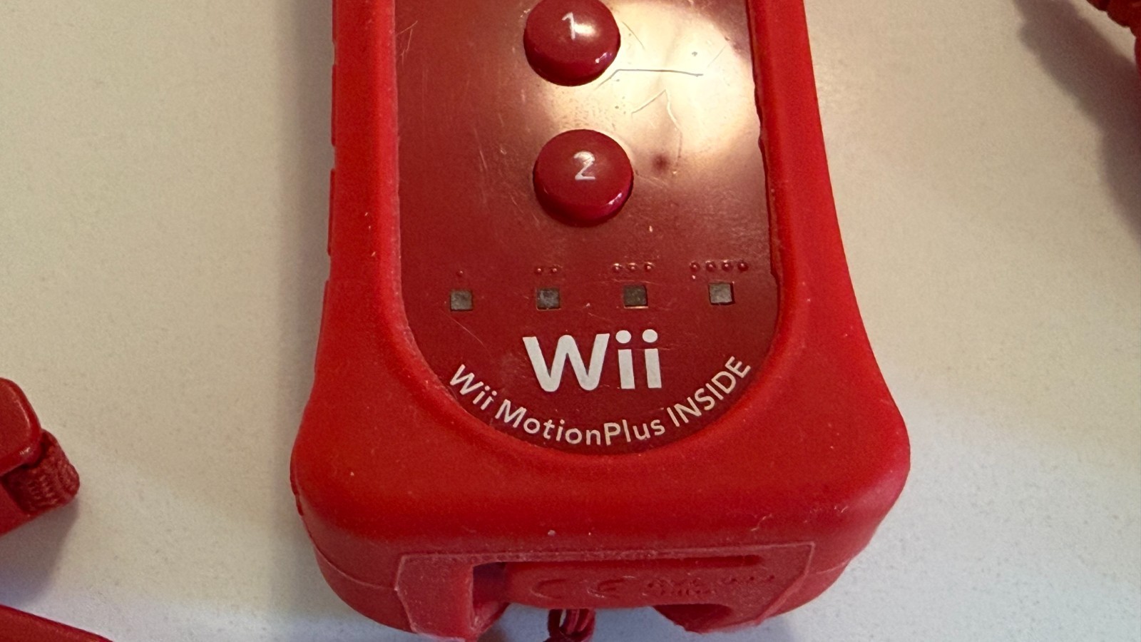 Nintendo Wii Red Console 25th Anniversary OEM Plays GameCube TESTED W/ Cables