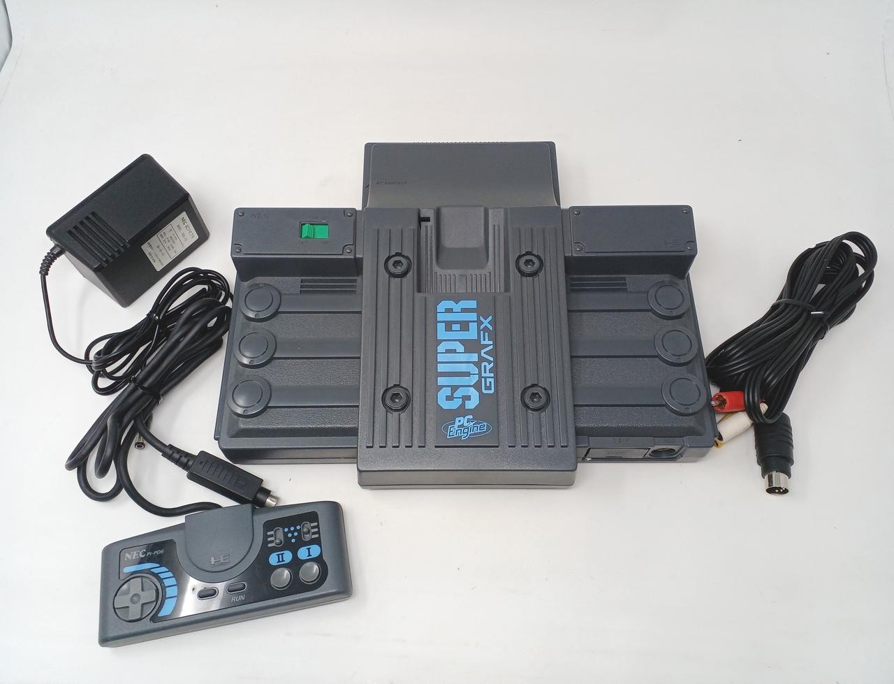 PC Engine SUPER GRAFX Console Boxed PI-TG4 set NTSC-J Tested Japan