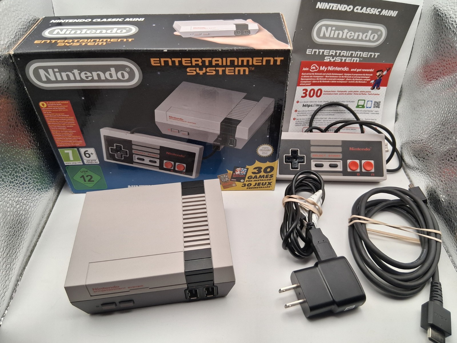 Nintendo NES Classic Mini Console EU version With Box HDMI cable included