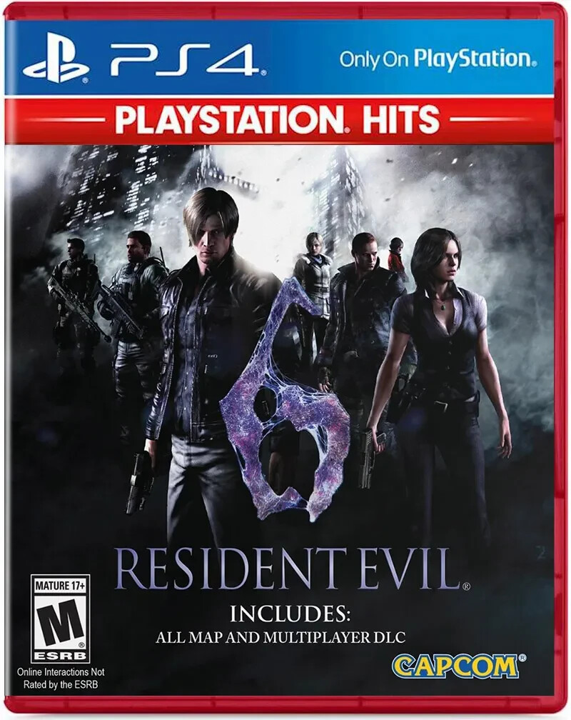 Resident Evil 6 (Playstation Hits) PS4 New Game Special (2016 Action/Adventure)