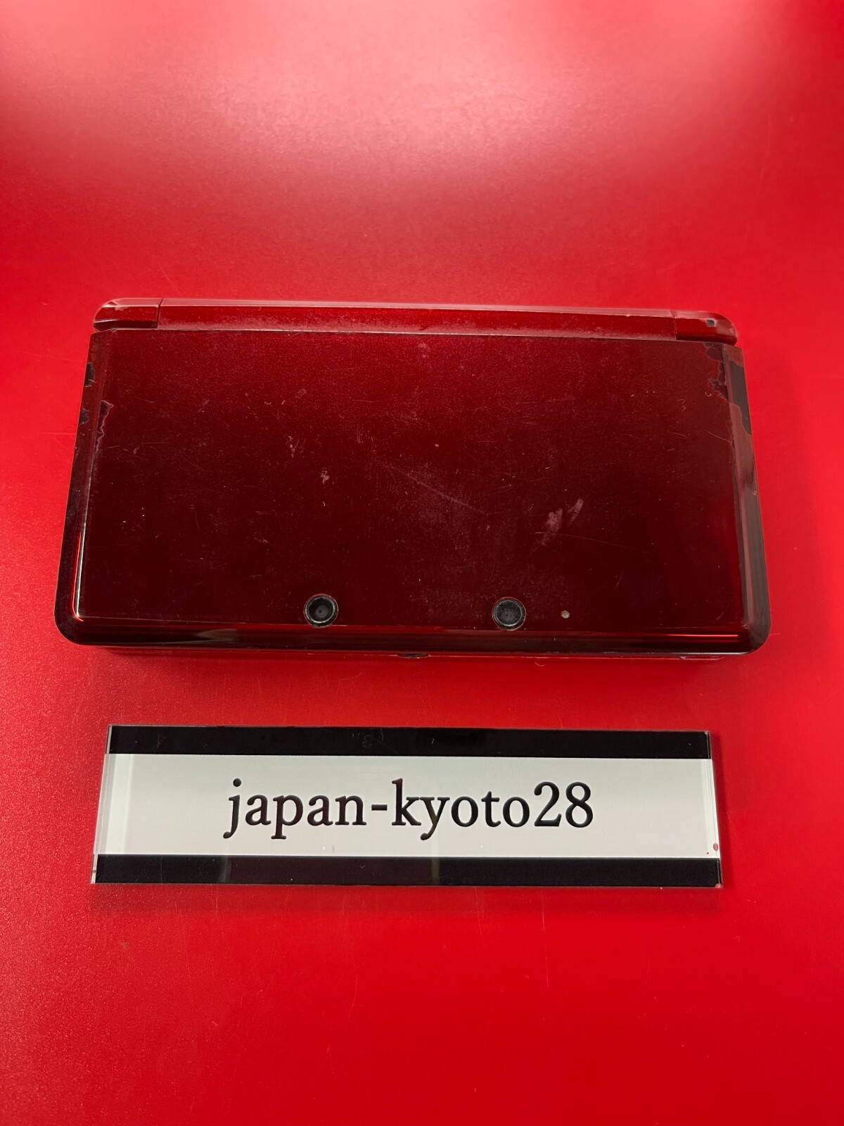 Nintendo 3DS Flame Red Handheld System (CTR-001) JP