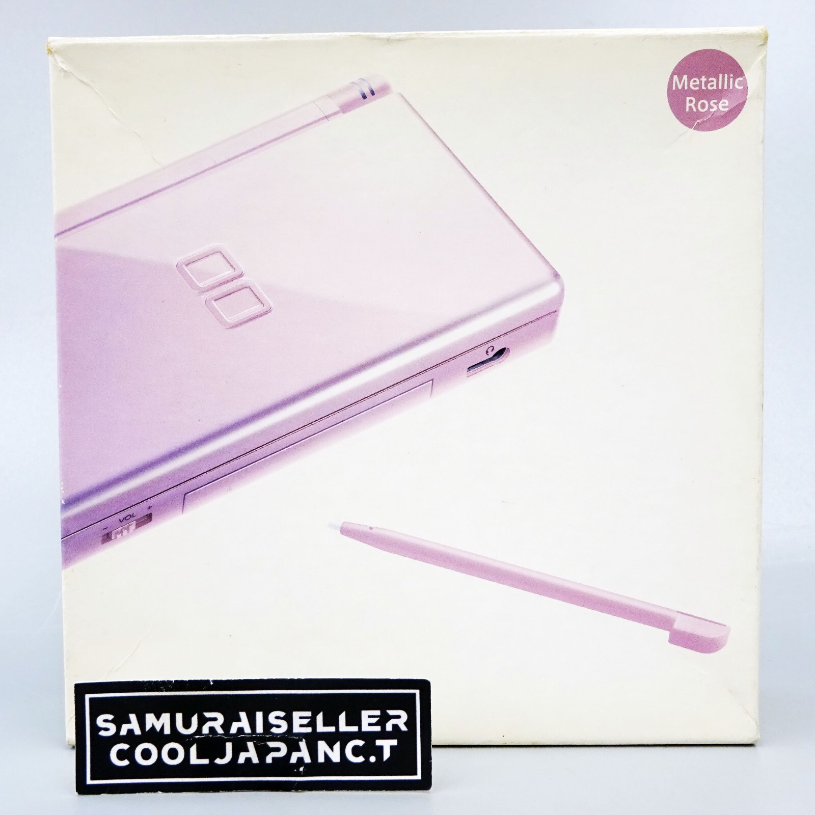 Nintendo DS Lite System Portable Console Metalic Rose Japan New