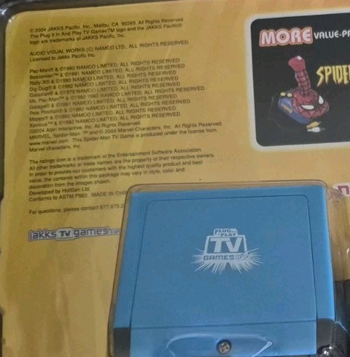 Namco Classics Combo Pack TV Plug Play Pac-Man Ms Pacman 10 Arcade Games NEW