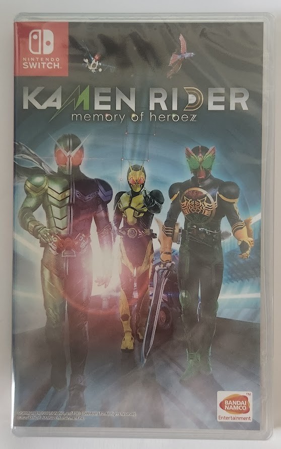Kamen Rider: Memory of Heroez (English) Switch New Sealed Special (2020 Action)