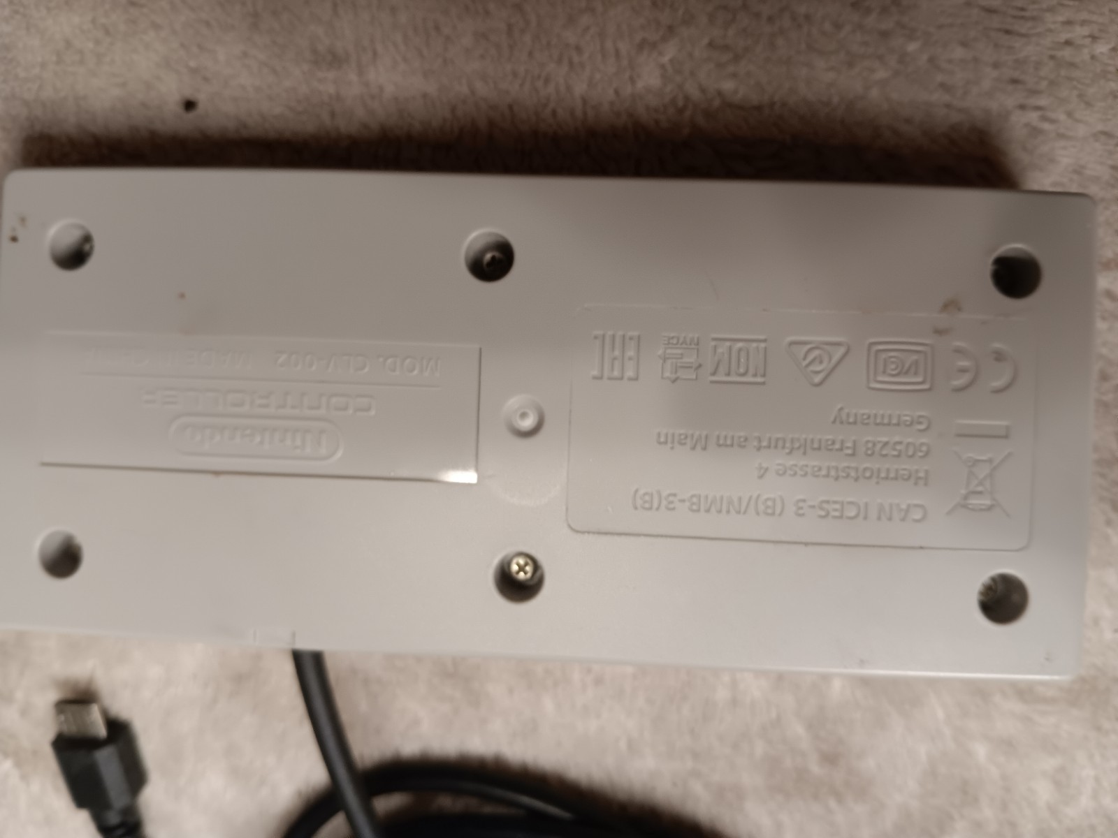 Nintendo Entertainment System CLV-001 Original Console Bundle