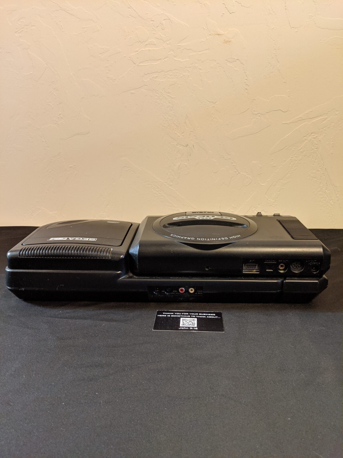 Sega Genesis Sega CD Combo Console UNTESTED AS IS FOR PARTS