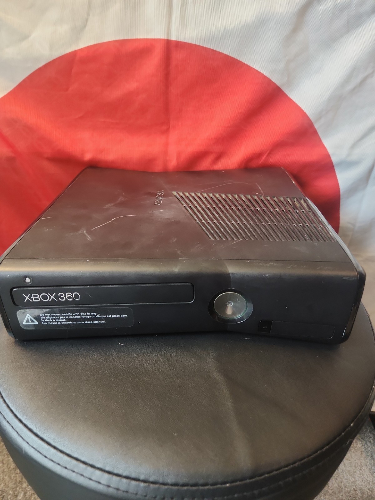 Xbox 360 S Console Only (No Hard Drive, Controller, or Cables) – 2011 Untested