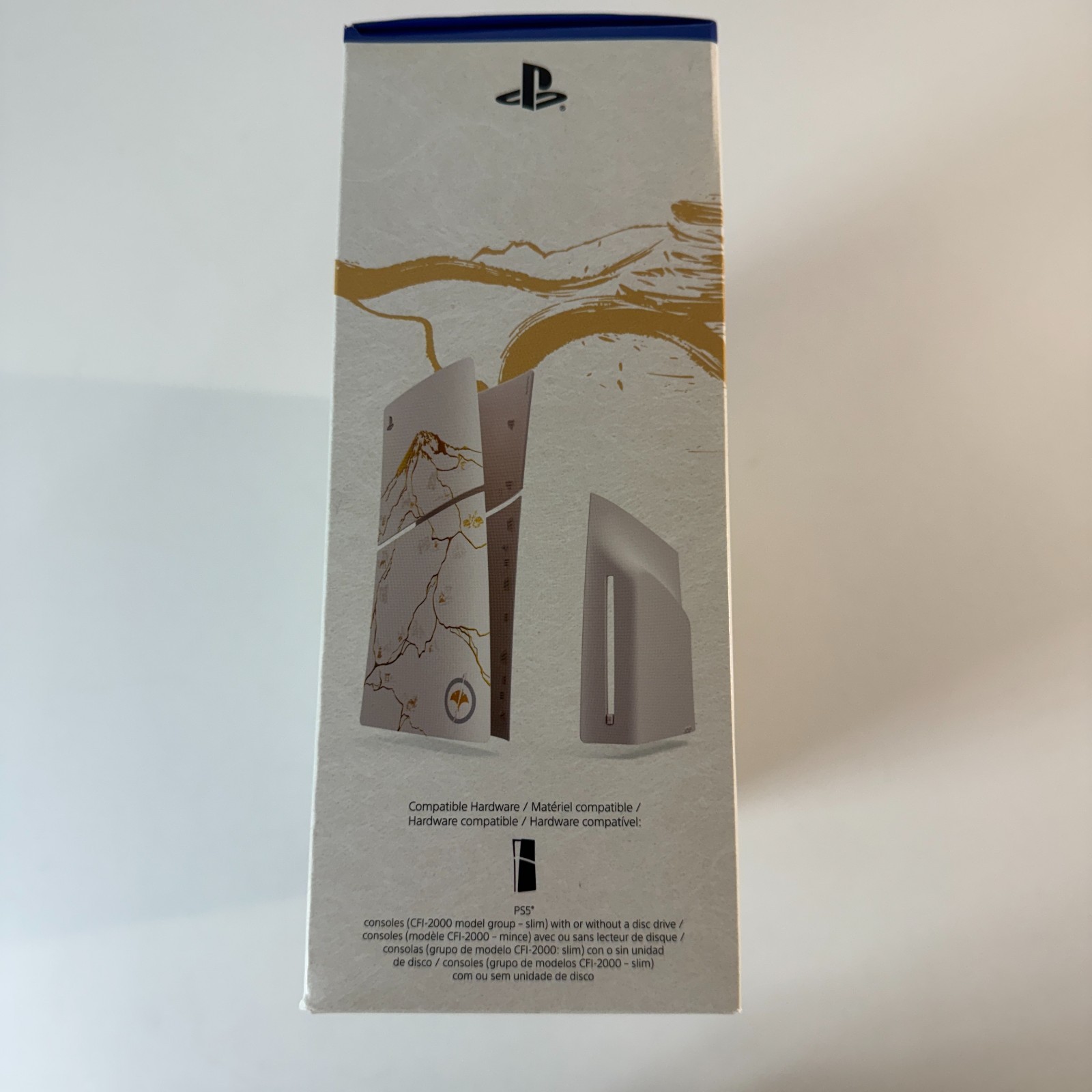 Playstation 5 Slim Console Cover Ghost Of Yotei Gold Limited Edition NEW