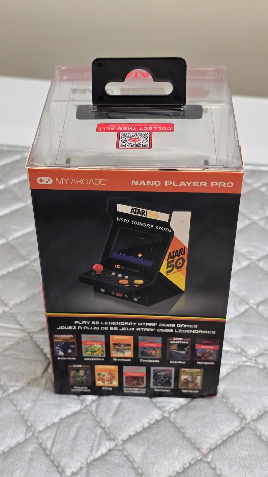 Atari Nano Player Pro 75 Video Games Fully Playable Mini Arcade New In Box