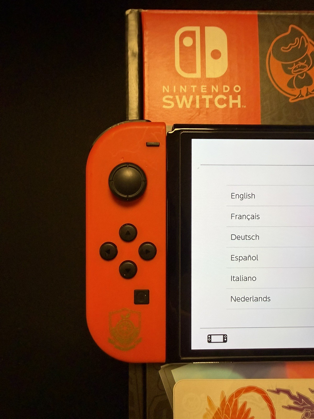Nintendo Switch (OLED Model) Pokémon Scarlet & Violet Edition Used💜❤️