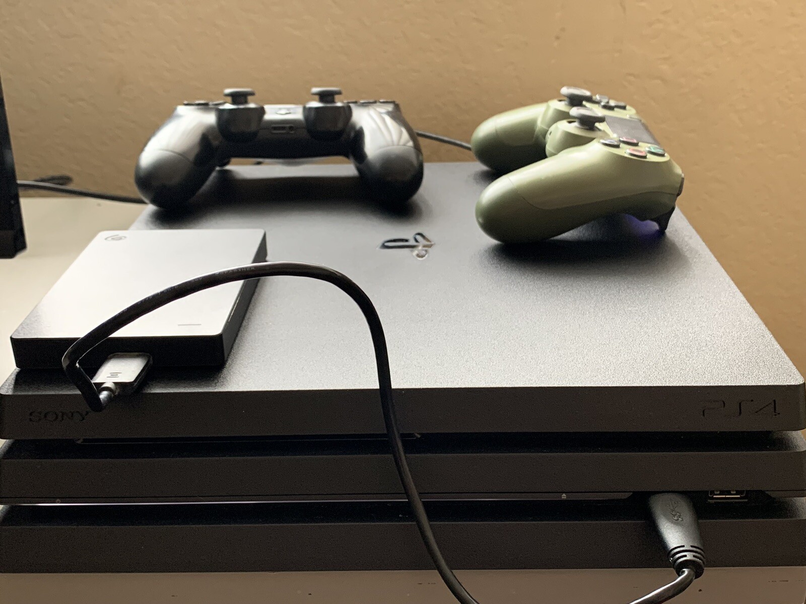 Sony PlayStation 4 Pro 1TB With 4TB External Hard Drive