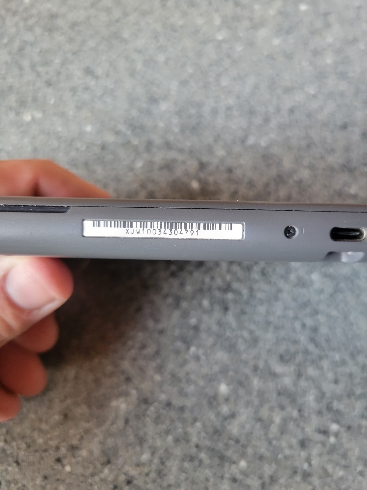 Nintendo Switch Lite System Black/Grey Console Not Working