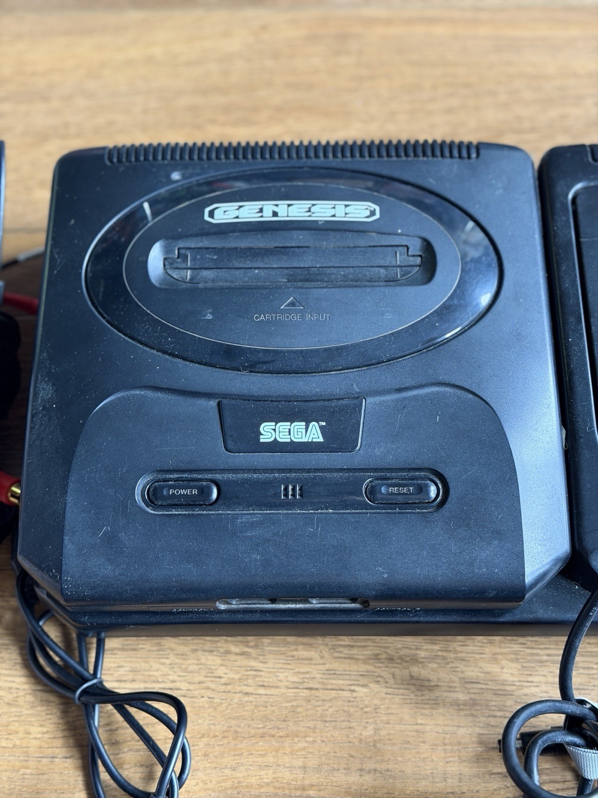 Sega Genesis Model MK-4102A 16-bit Console & Sega CD FOR PARTS CHECK DESRIPTION