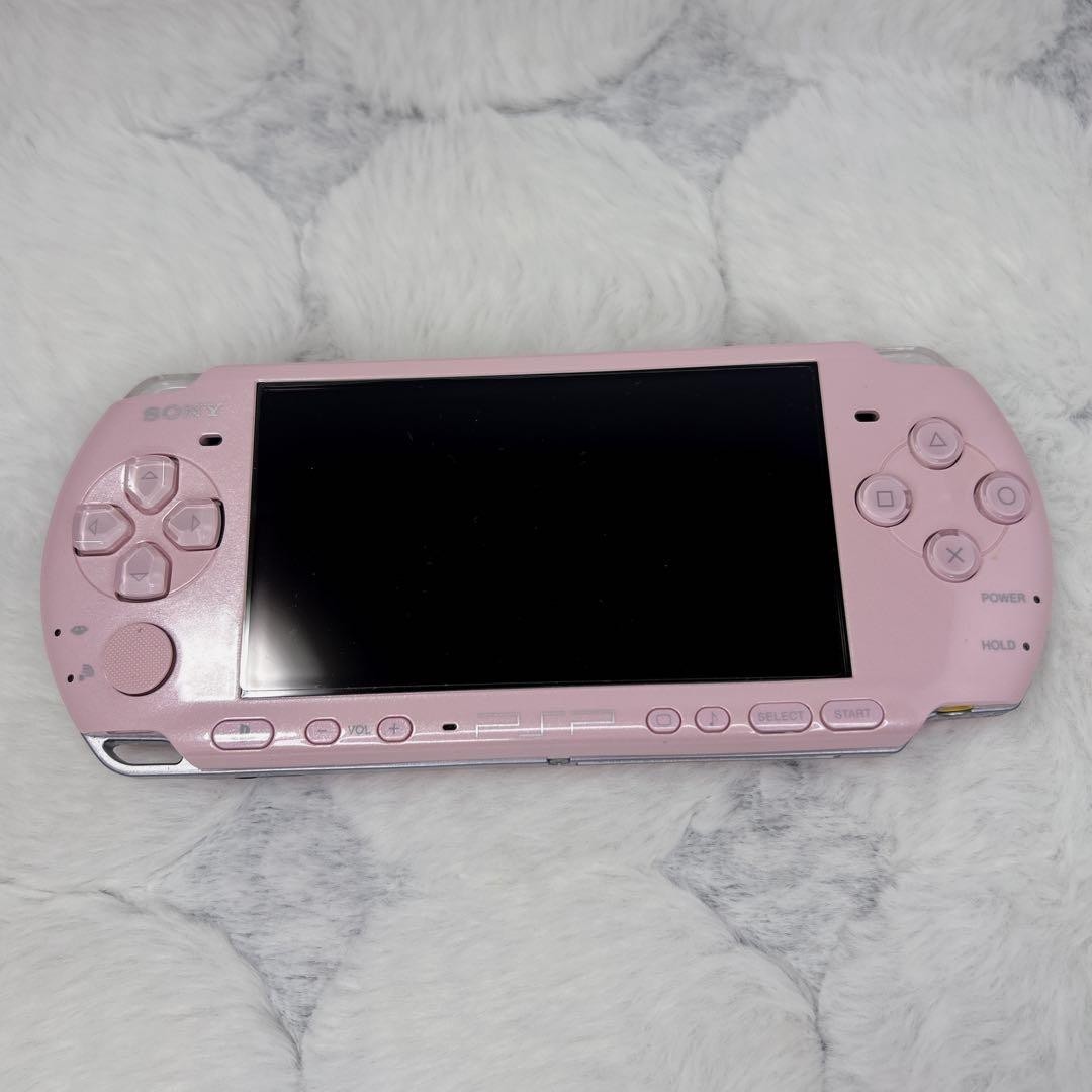 Near Mint Sony PSP-3000 PSP 3000 Console Pink Region Free