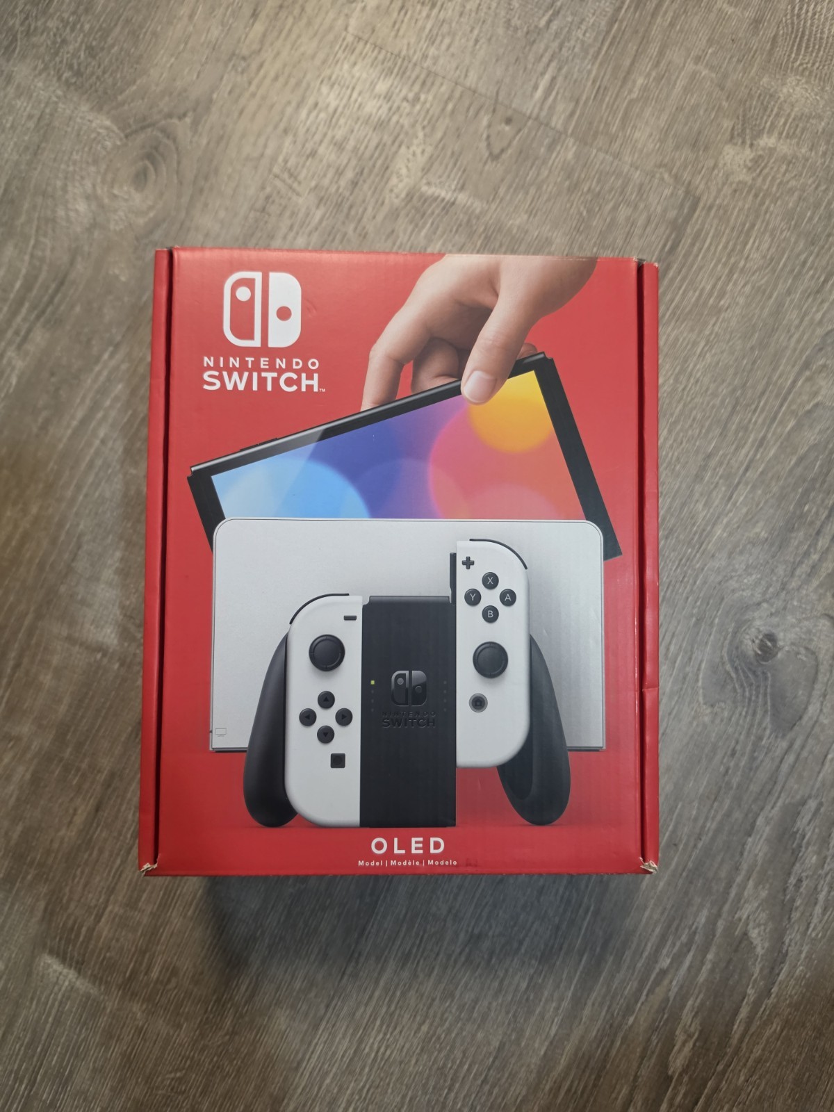 Nintendo Switch OLED Model White Handheld Console – Excellent Mint Cond in Box