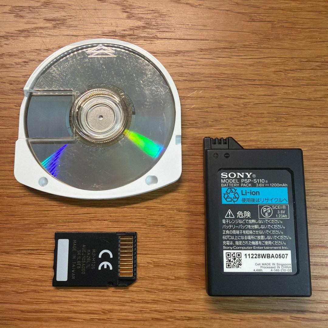 Sony PSP-3000 Piano Black Console Tested Working Region Free Japan