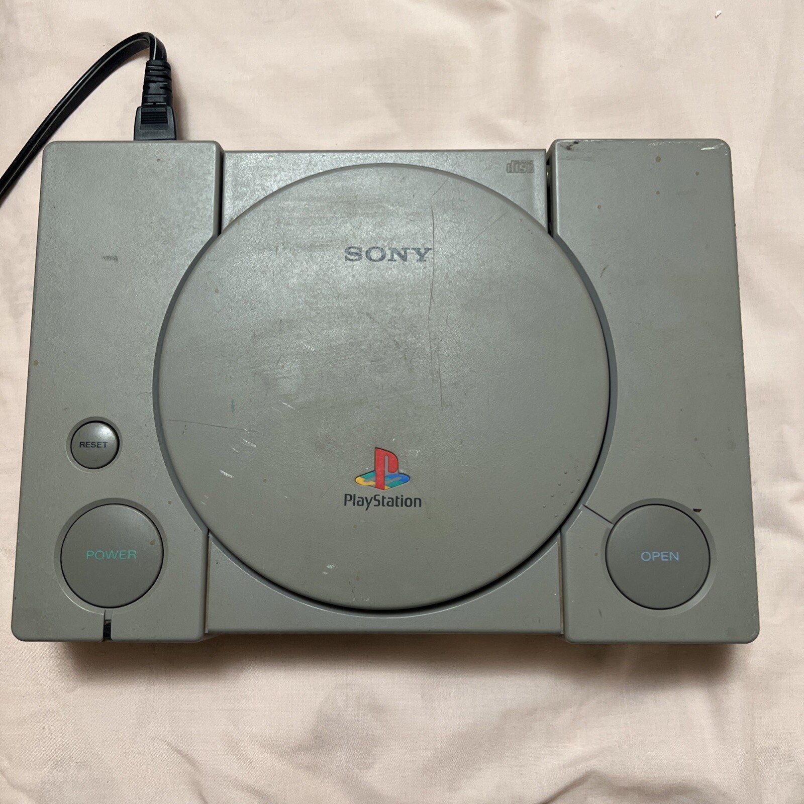 Sony PlayStation (PS1) – Gray Console Only SCPH-7501 for Parts and/or Repair