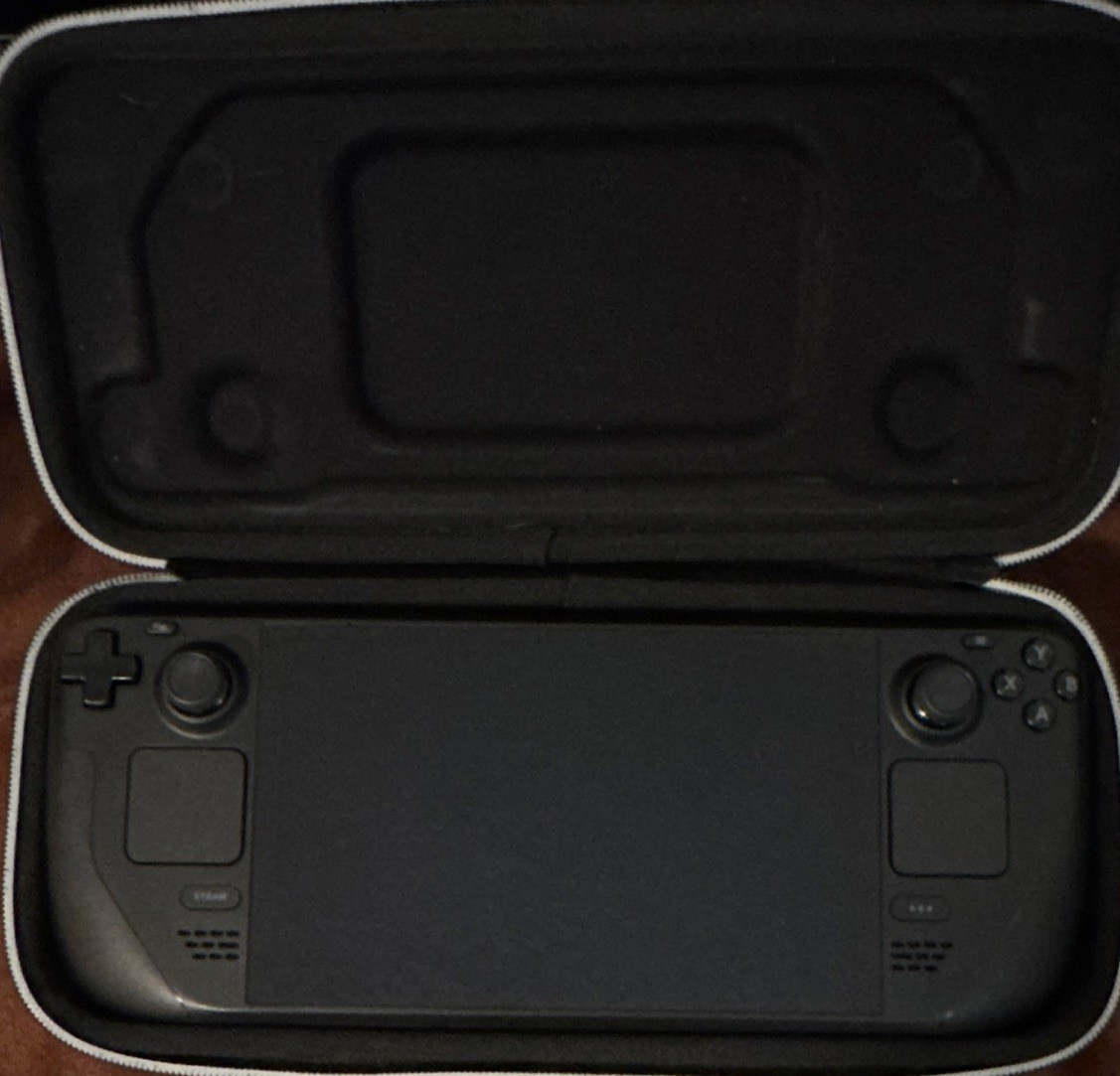 Valve Steam Deck OLED 512GB Handheld System Black w/ Carrying Case
