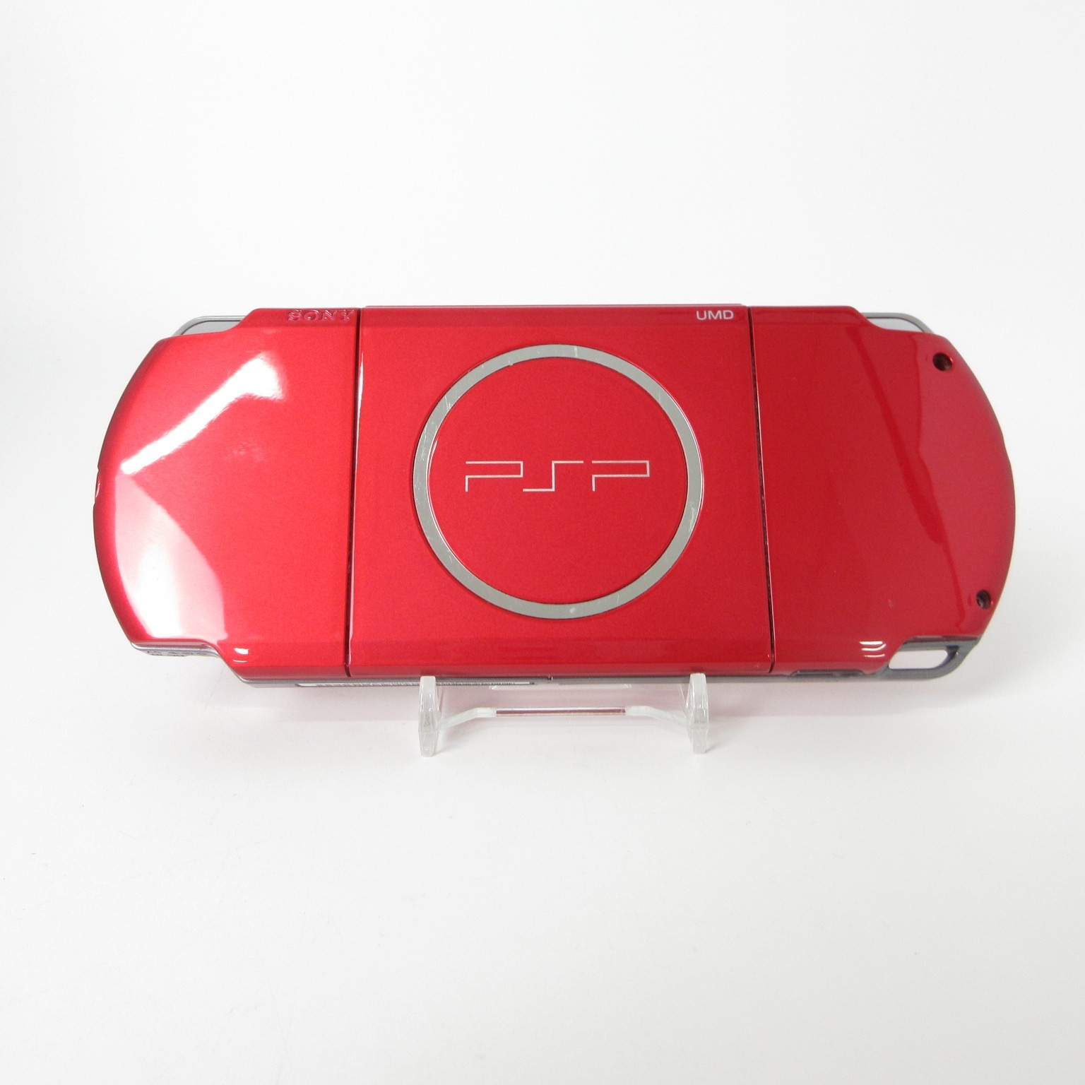 【Excellent】Sony PSP-3000 Radiant Red Console No Battery Japanese Ver. #DEN0418/0