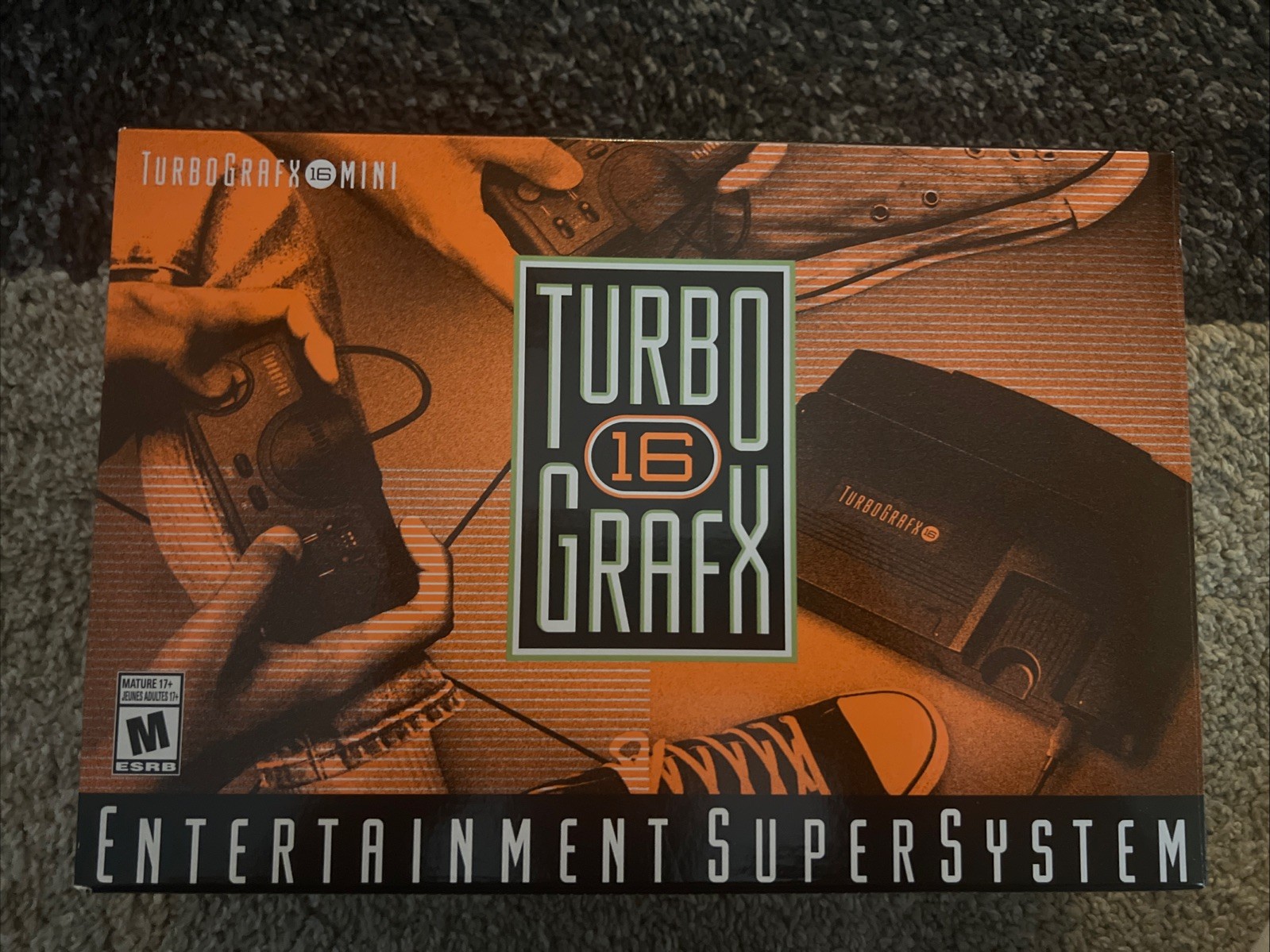 TurboGrafx-16 Mini Console Open Box Complete w/ Box & Manual US Version Retro