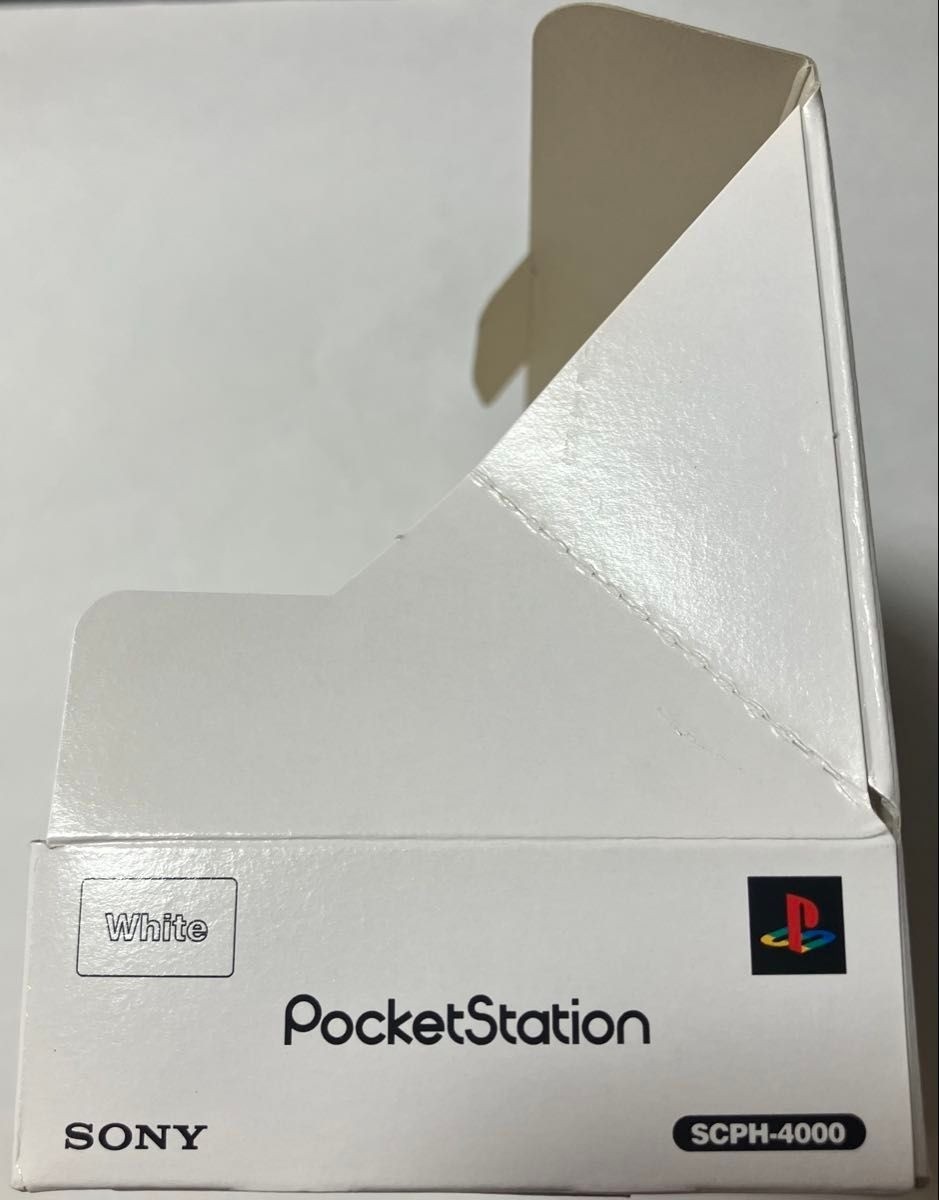 Sony PocketStation White with Box CIB SCPH-4000 Japan -F/S