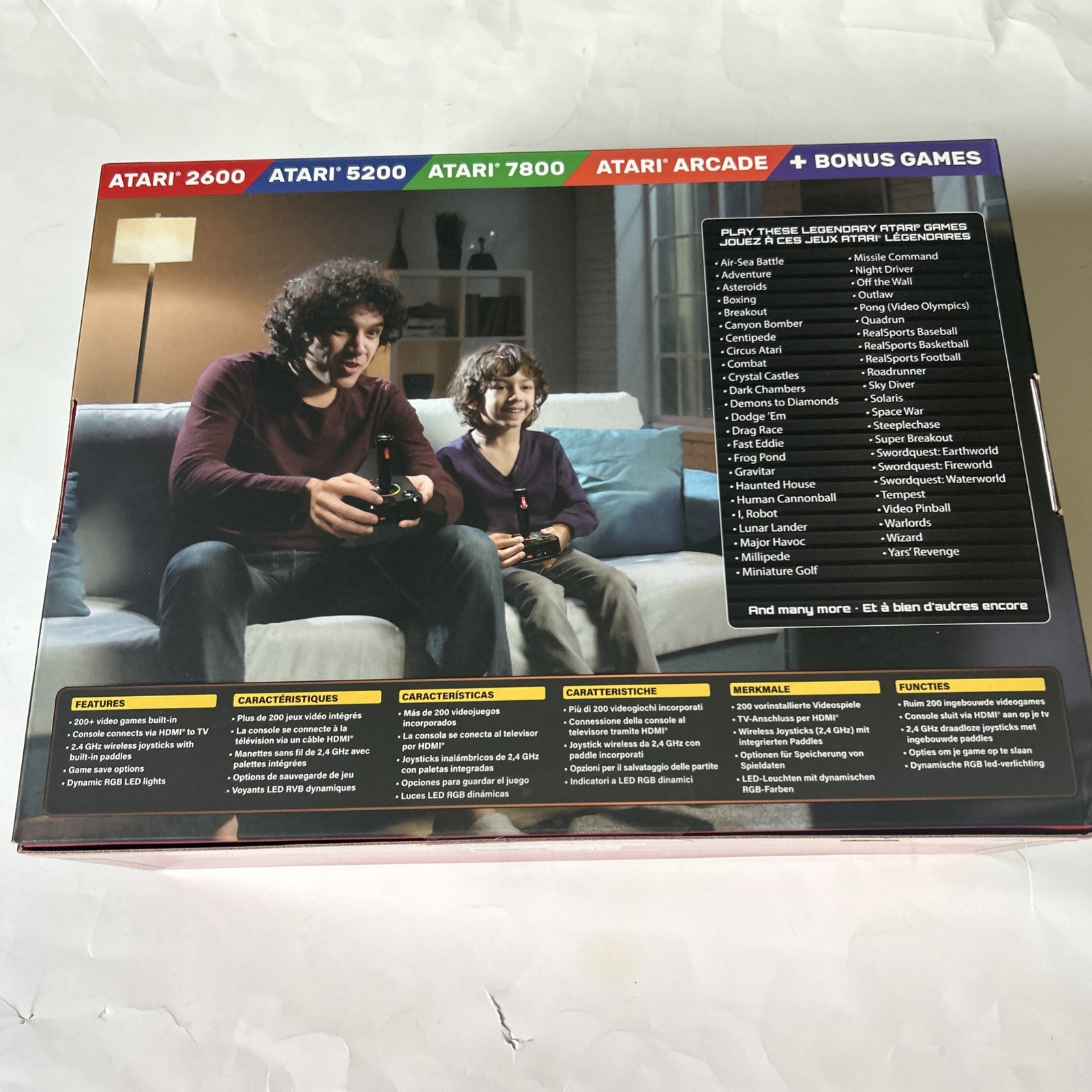 HDMI My Arcade Atari Game Station Pro-2600-5200-7800-Bonus Game-2 joysticks-NEW
