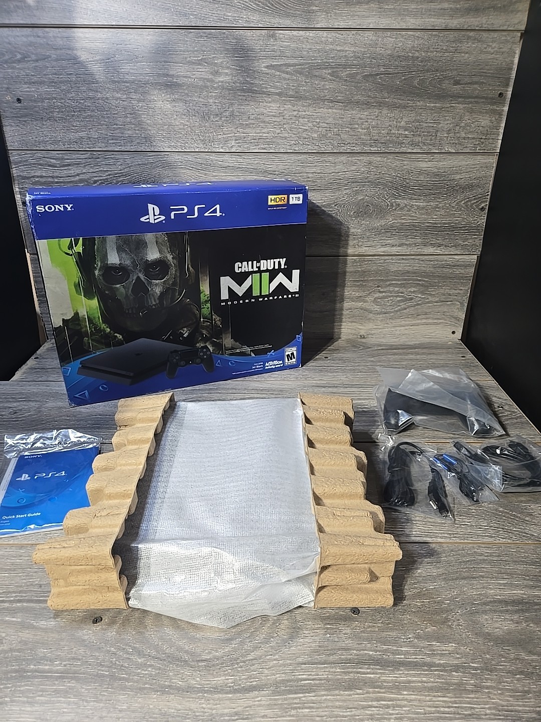 Sony PlayStation 4 Console PS4 1TB Call Of Duty Modern Warfare 2 New Open Box