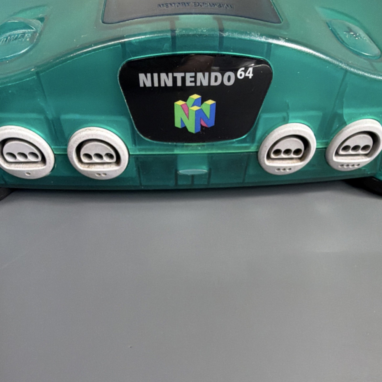 Nintendo 64 Console Composite RCA Memory Expansion NUS-001