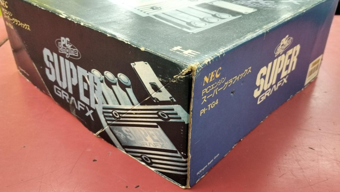 NEC PC Engine SuperGrafx Console PI-TG4 Super Graphics Japan 1989 Retro Gaming