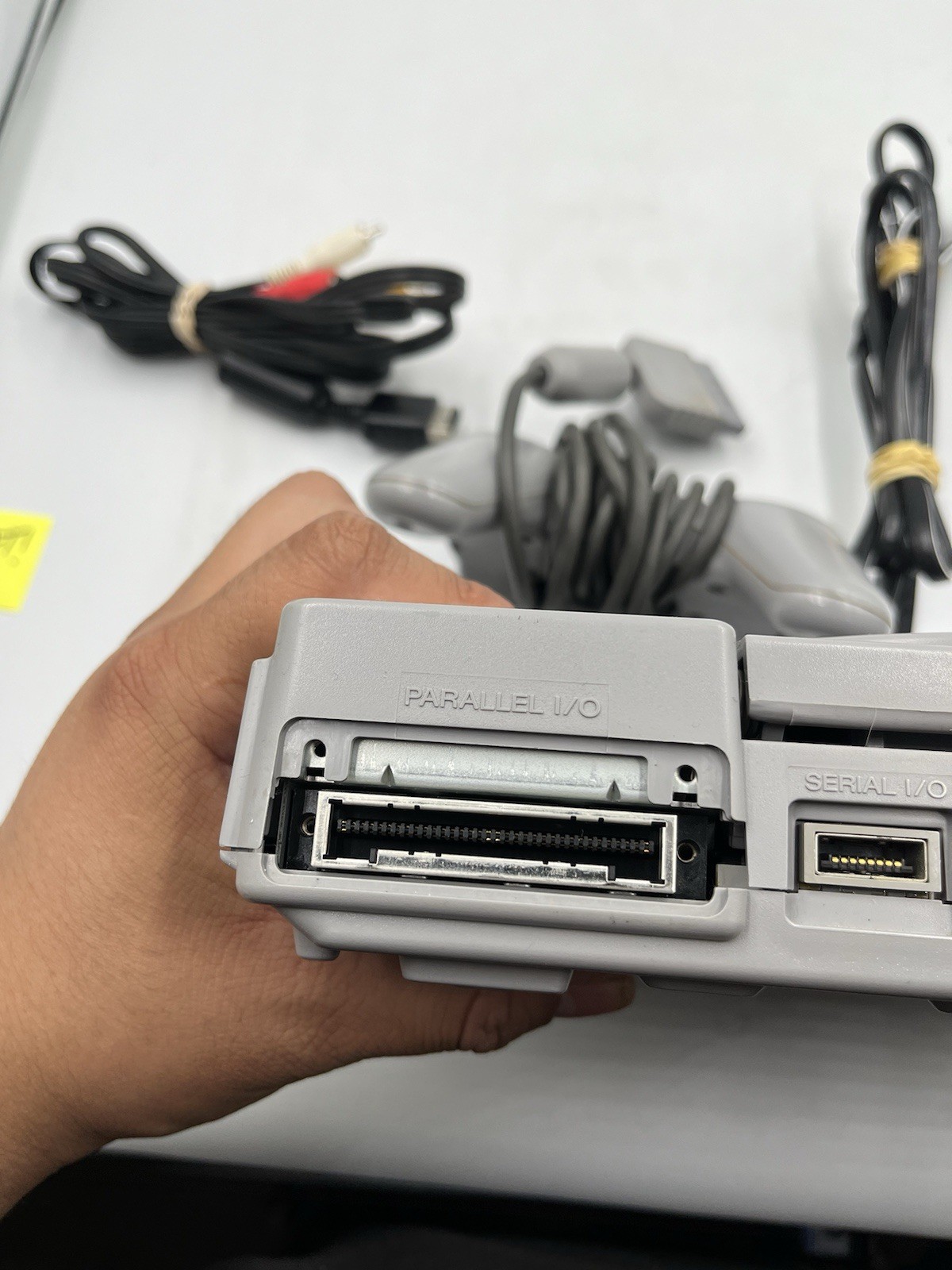 Sony PlayStation 1 Console + Original Controller & Cords – Tested Great