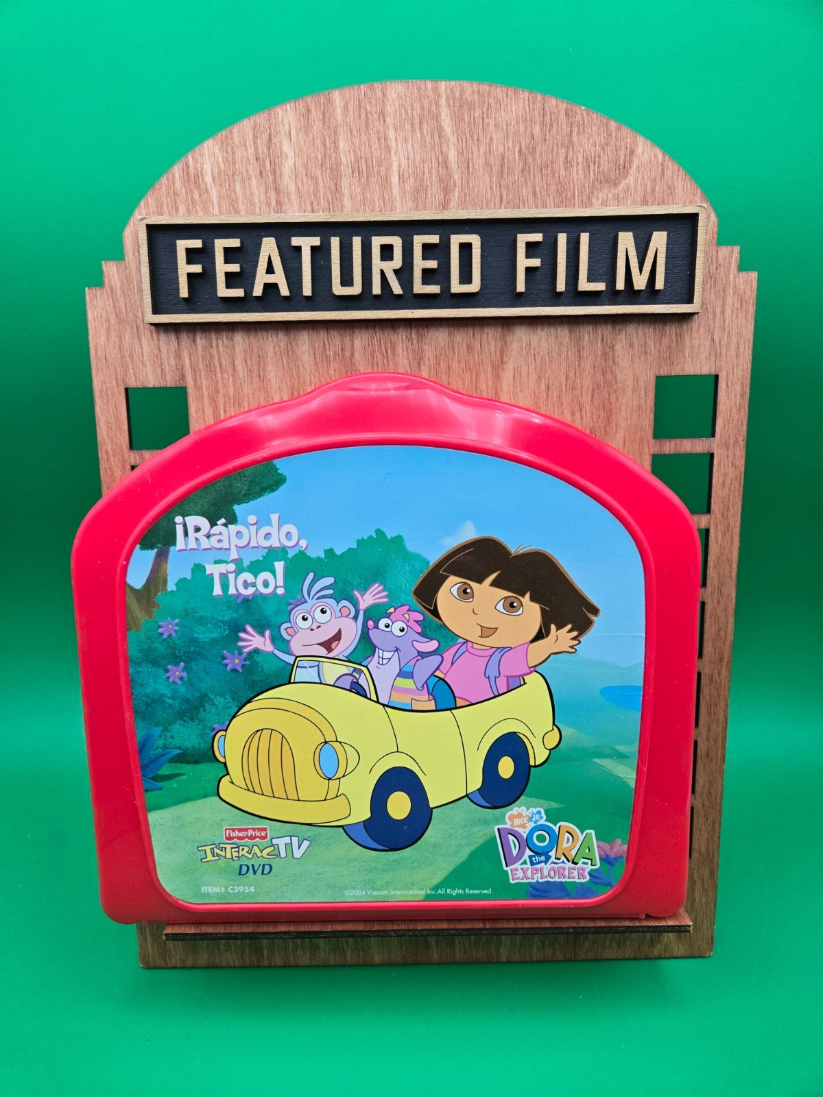 Fisher Price Dora The Explorer Irapido Tico Interac TV Dvd Game Interactive Kids