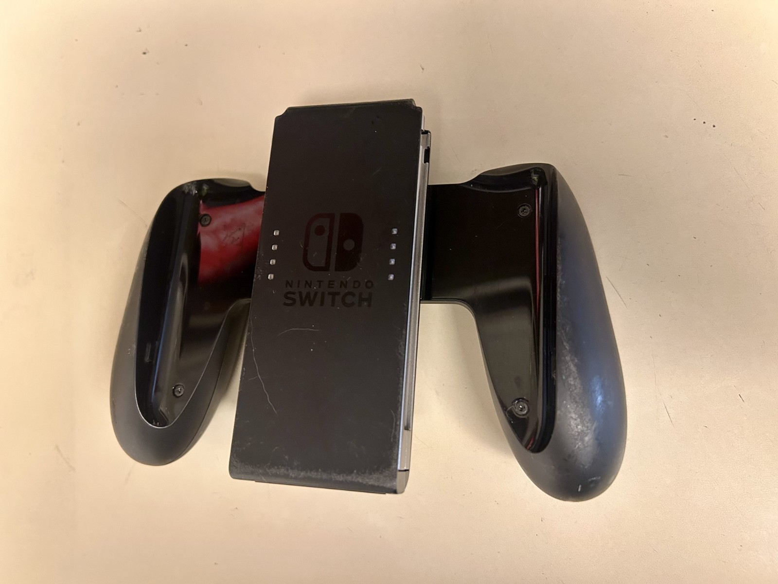 Nintendo Switch Console with Neon Red and Neon Blue Joy-Con- Great Condition