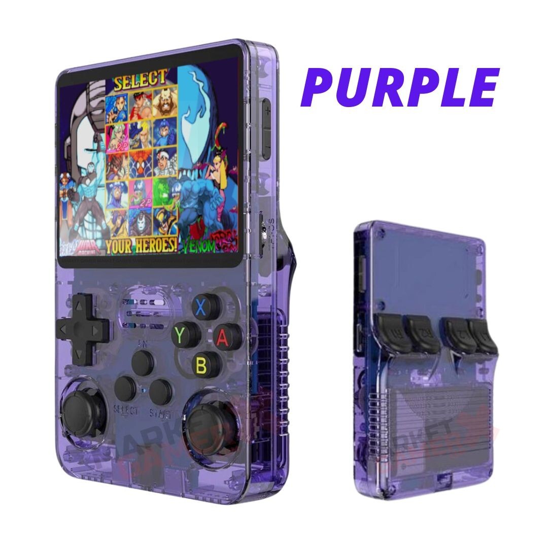 R36S Retro Handheld Video Game Console Linux System 3.5 Inch IPS Screen