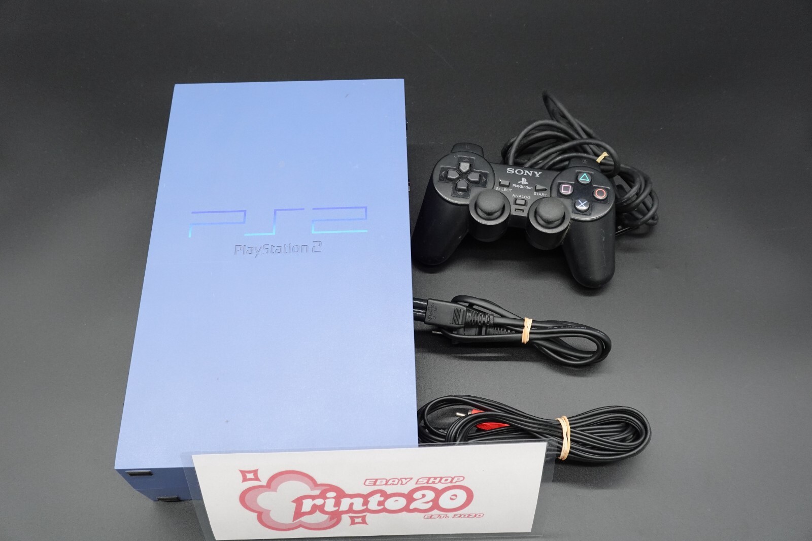 Sony PlayStation 2 PS2 Console only SCPH 39000 TB Toys Blue turquoise japan Used