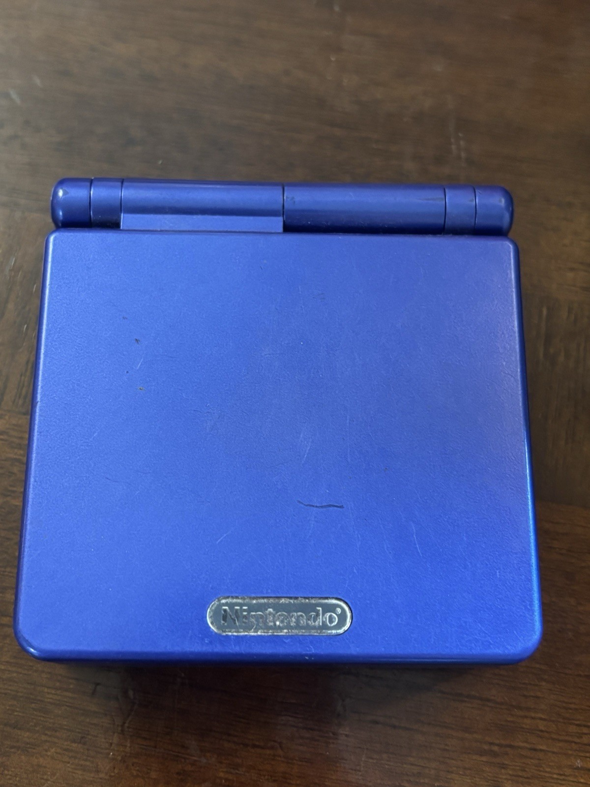 2002 Nintendo Gameboy Advance SP AGS-001 Blue For Parts Only