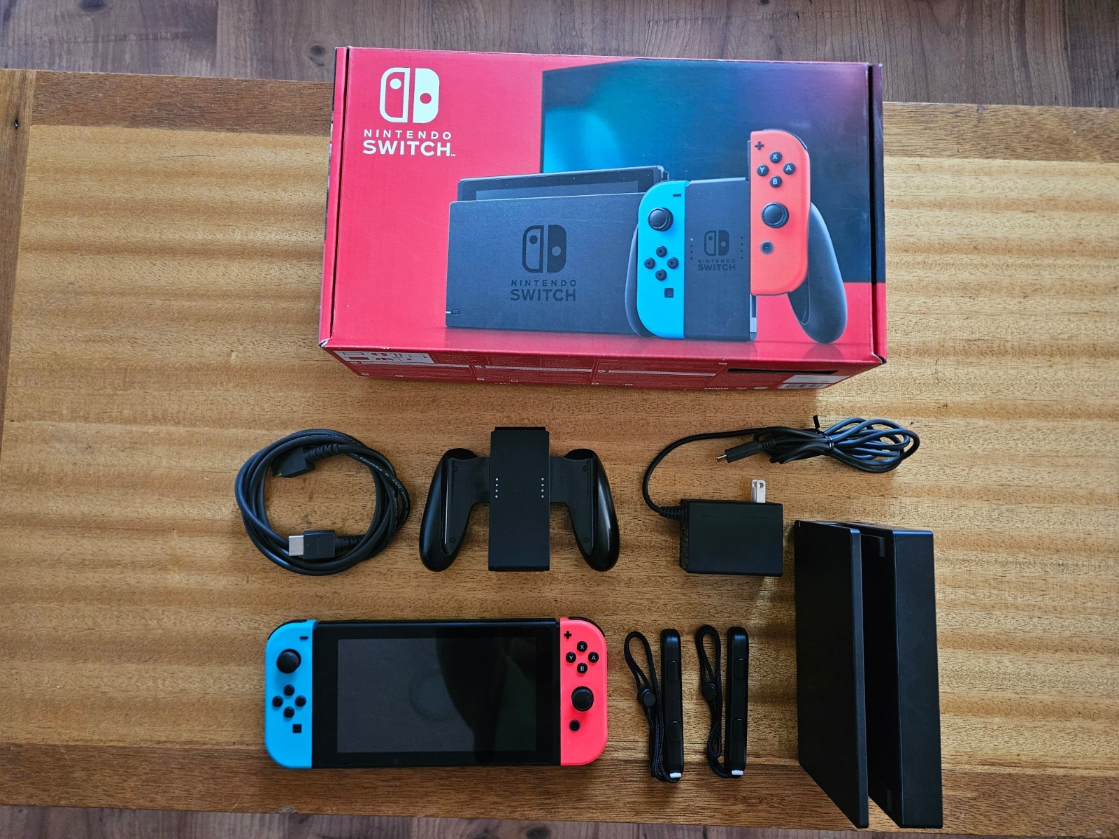 Nintendo Switch 32GB Console w/ Blue/Red Joy-Con HAC-001