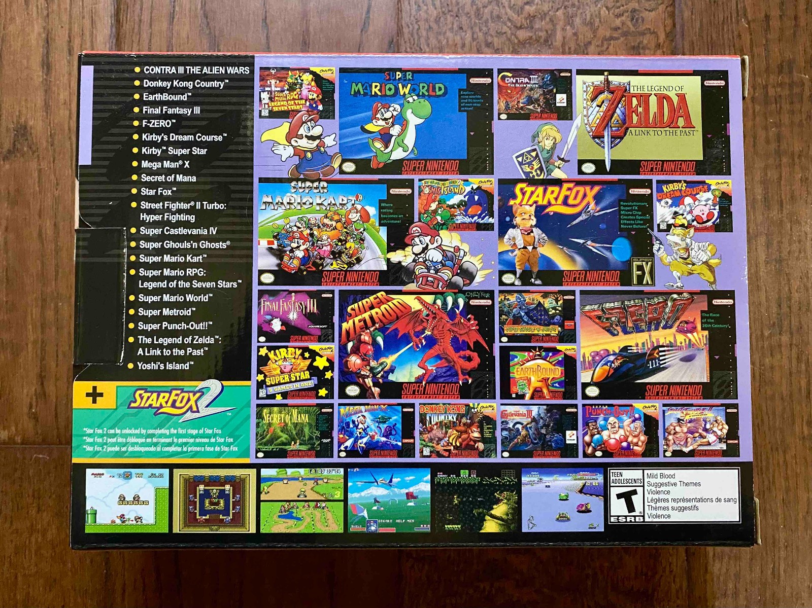 Authentic SNES Super Nintendo Classic Mini Super Entertainment System