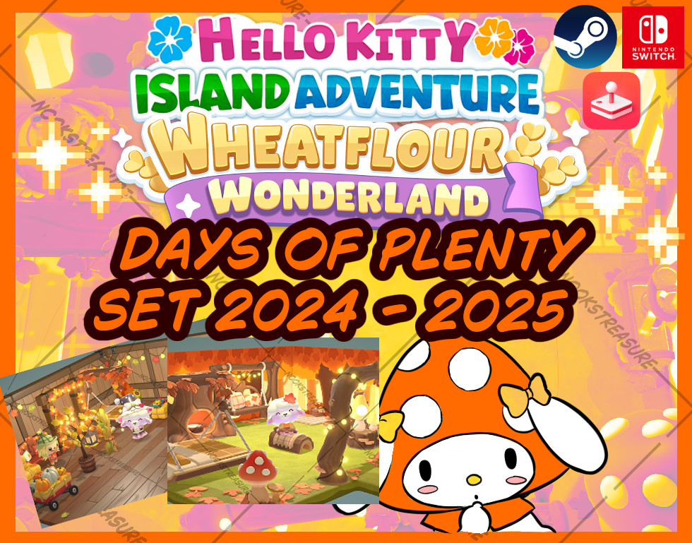 Hello Kitty Island Adventure Days Of The Plenty 2024 & 2025