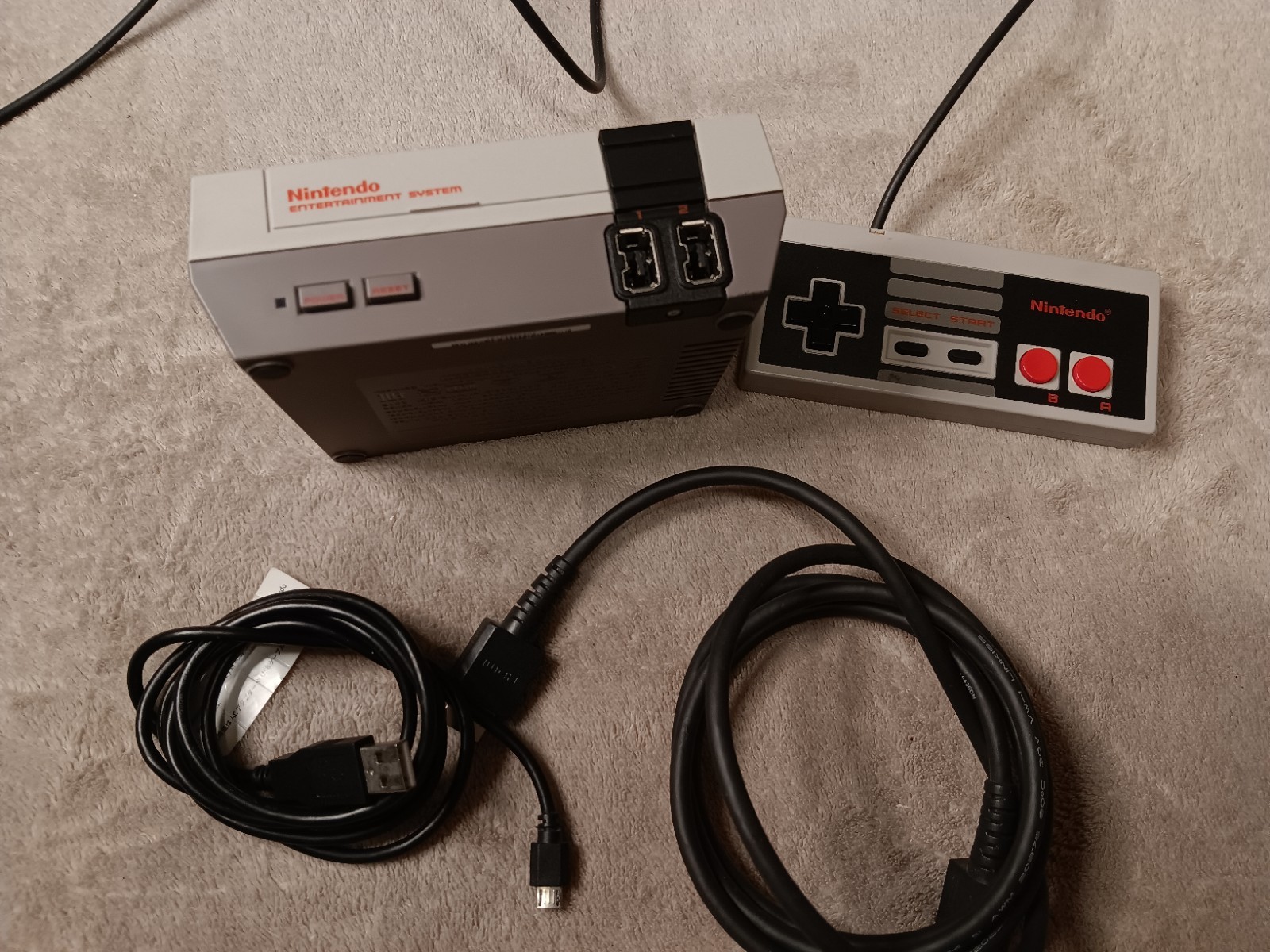 Nintendo Entertainment System CLV-001 Original Console Bundle